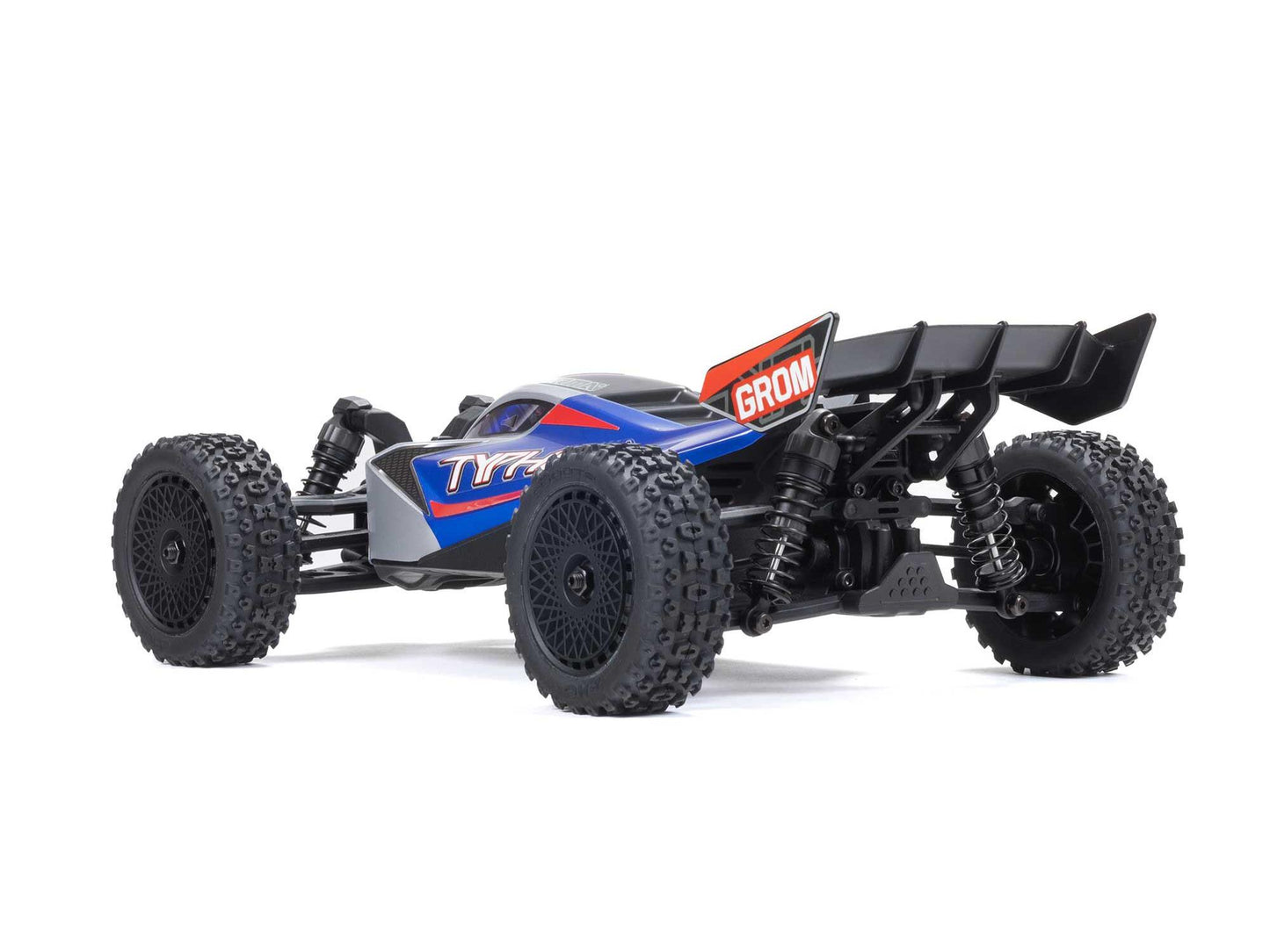 ARRMA - 1/14 TYPHON GROM MEGA BUGGY 4X4 RC RTR w/ Battery & Charger (Blue) - C-ARA2106T1