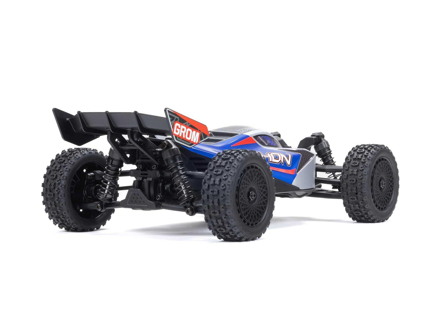 ARRMA - 1/14 TYPHON GROM MEGA BUGGY 4X4 RC RTR w/ Battery & Charger (Blue) - C-ARA2106T1