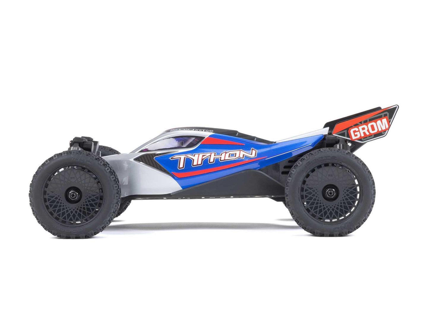 ARRMA - 1/14 TYPHON GROM MEGA BUGGY 4X4 RC RTR w/ Battery & Charger (Blue) - C-ARA2106T1