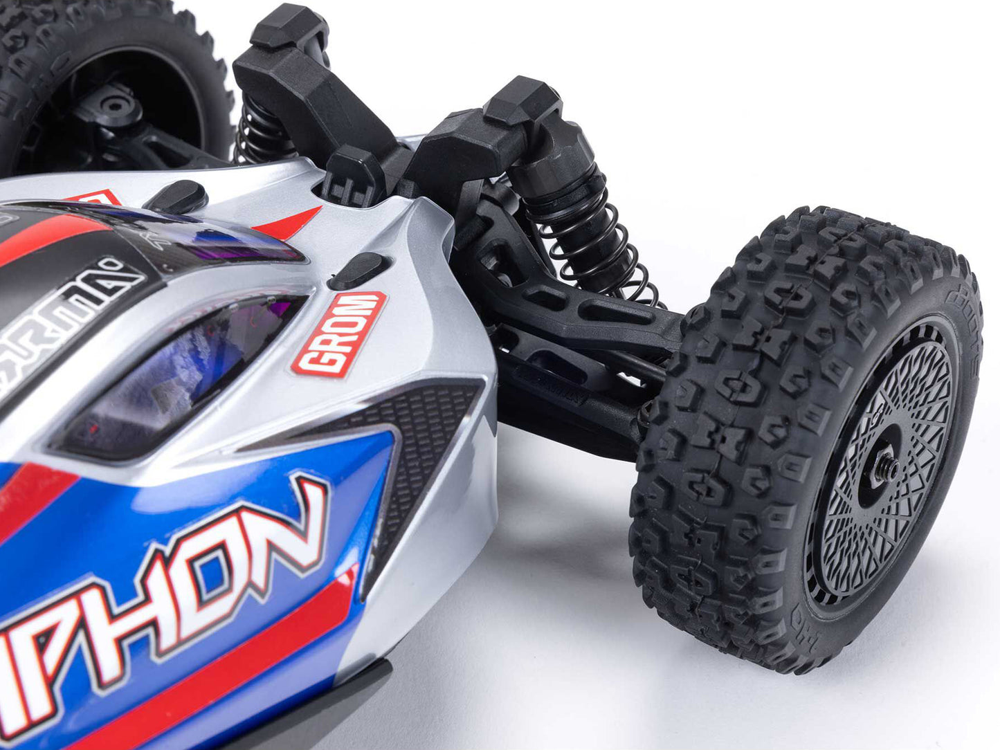 ARRMA - 1/14 TYPHON GROM MEGA BUGGY 4X4 RC RTR w/ Battery & Charger (Blue) - C-ARA2106T1
