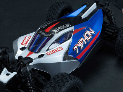 ARRMA - 1/14 TYPHON GROM MEGA BUGGY 4X4 RC RTR w/ Battery & Charger (Blue) - C-ARA2106T1