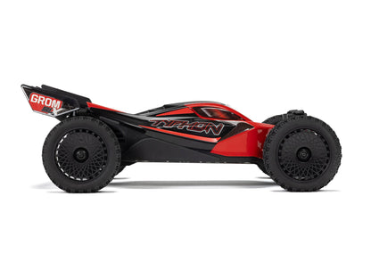 ARRMA - 1/14 TYPHON GROM 2S to 3S BUGGY BRUSHLESS BLX 4X4 RC RTR w/ Battery & Charger (RED) - C-ARA2306ST1