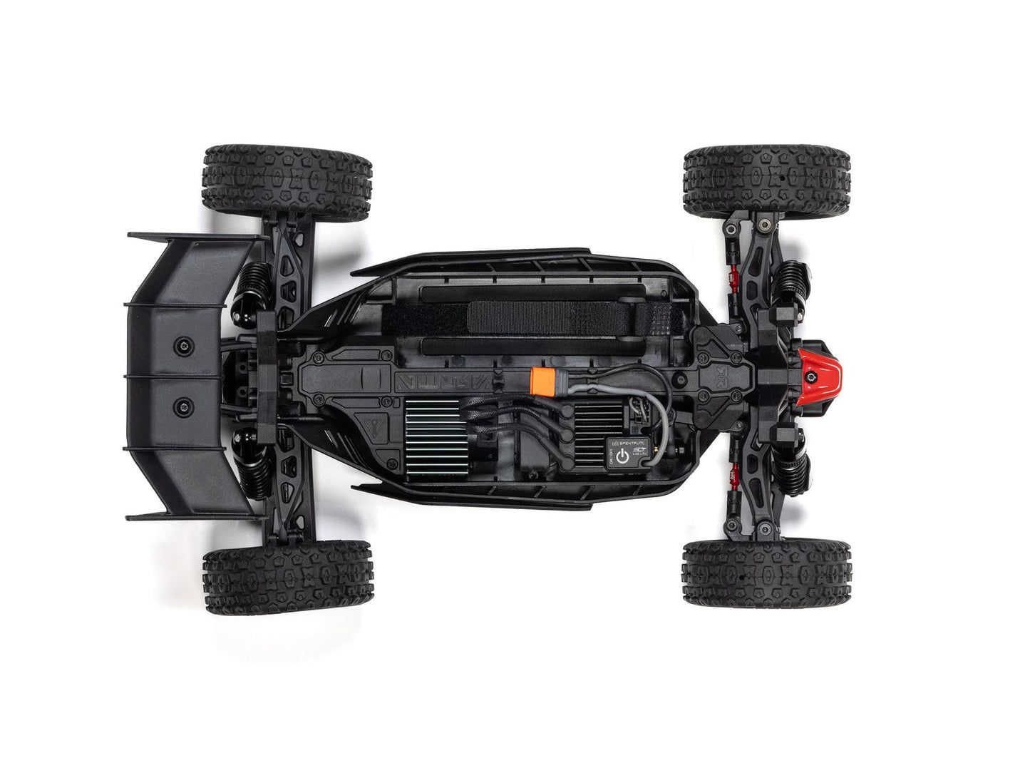 ARRMA - 1/14 TYPHON GROM 2S to 3S BUGGY BRUSHLESS BLX 4X4 RC RTR w/ Battery & Charger (RED) - C-ARA2306ST1
