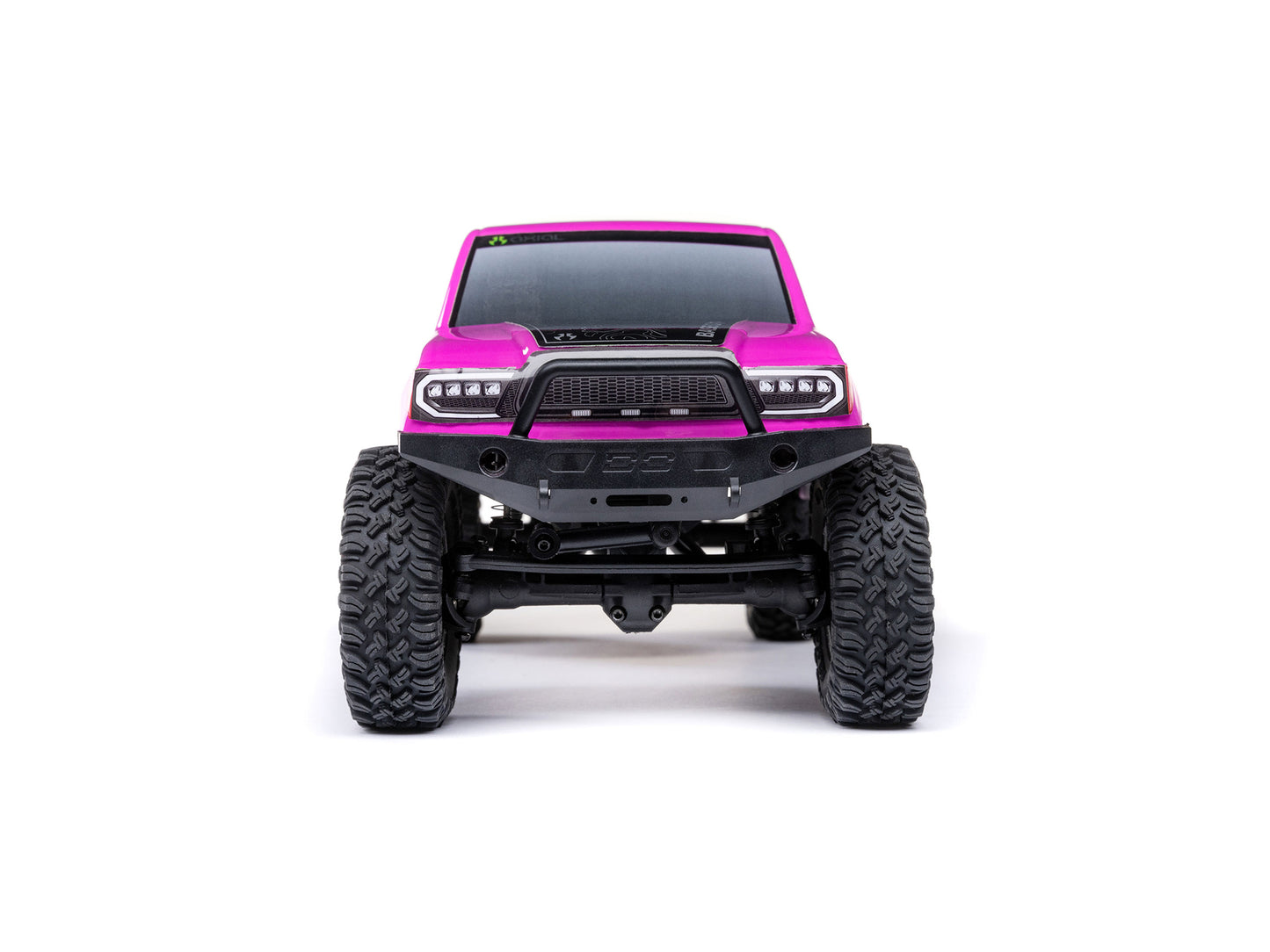 Axial - 1/24 SCX24 Base Camp 4WD Rock Crawler RTR w/Battery, Charger & Radio Set - Pink - C-AXI-1219T3