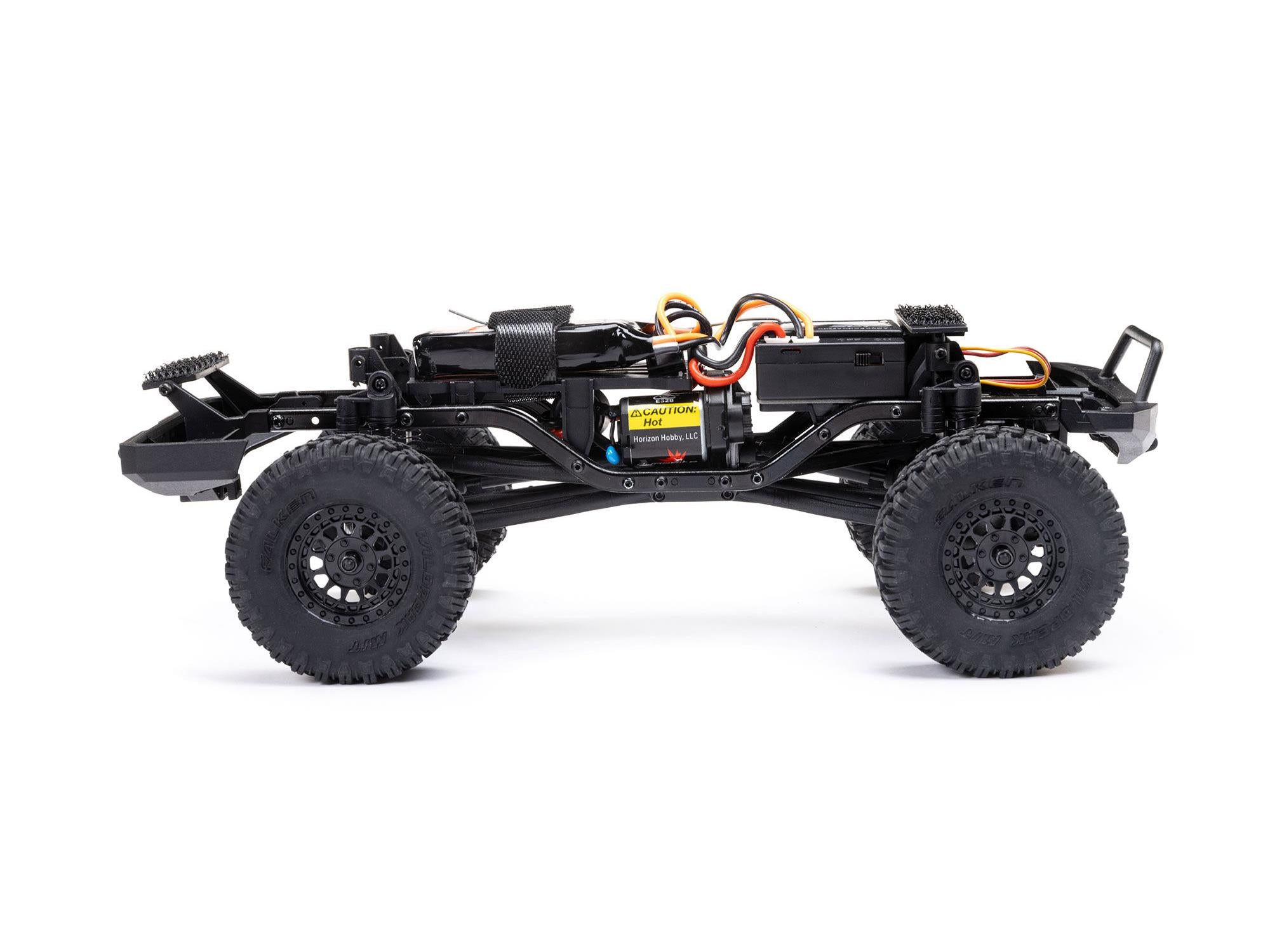 Axial - 1/24 SCX24 Base Camp 4WD Rock Crawler RTR w/Battery, Charger & Radio Set - Pink - C-AXI-1219T3