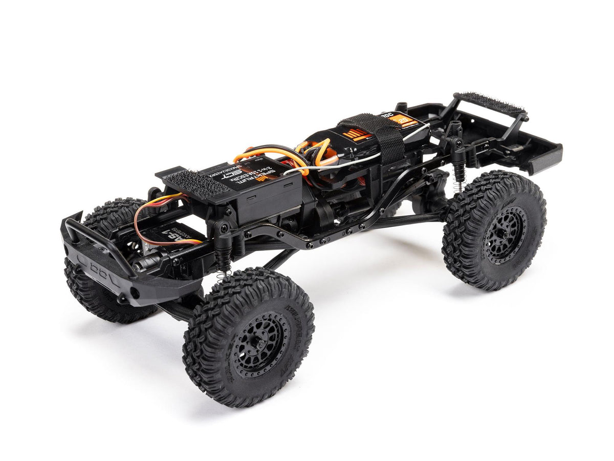 Axial - 1/24 SCX24 Base Camp 4WD Rock Crawler RTR w/Battery, Charger & Radio Set - Pink - C-AXI-1219T3