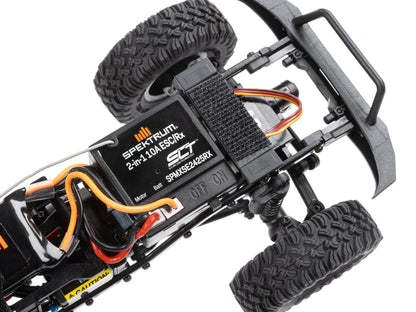 Axial - 1/24 SCX24 Base Camp 4WD Rock Crawler RTR w/Battery, Charger & Radio Set - Pink - C-AXI-1219T3