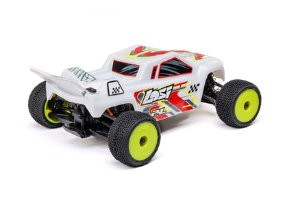 Losi - 1/28 Micro-T 2WD Stadium Truck RTR White (1/24th Class) - (Radio, Battery & Charger Included) C-LOS-1392T1