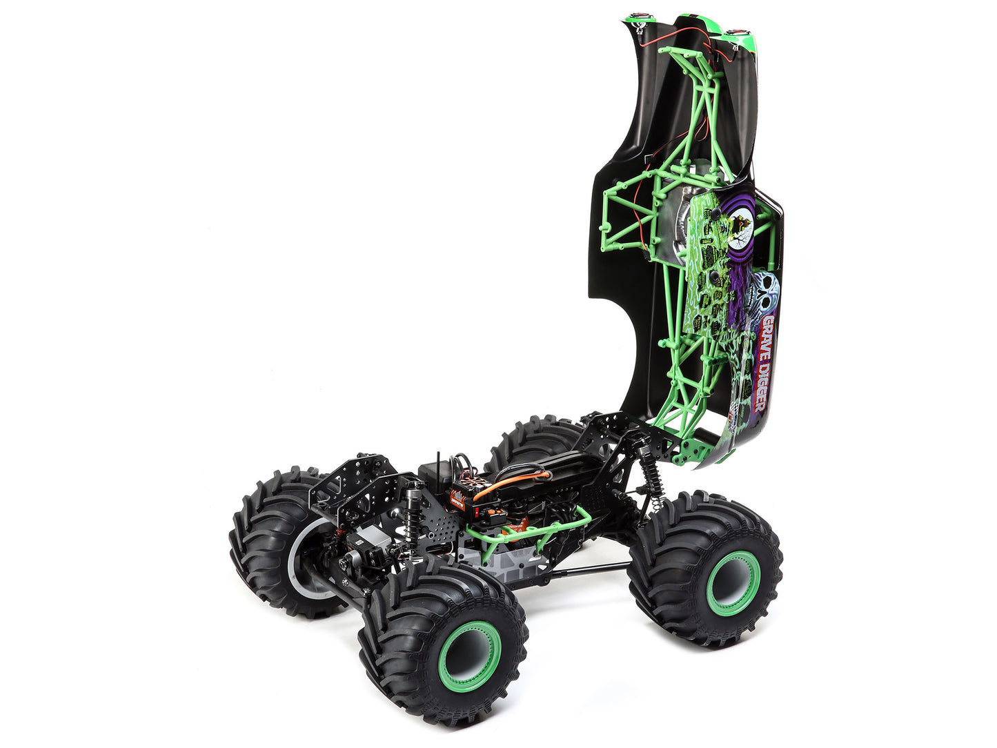 1/10 (Supplier Order) LMT 4WD Solid Axle Monster Truck RTR Grave Digger - C-LOS04021T1