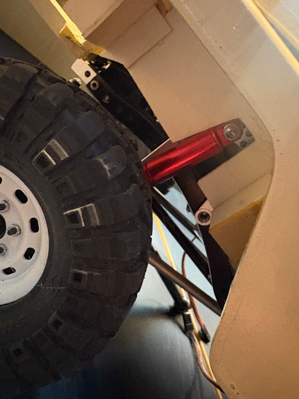 Used - Unfinished Rock Crawler Project (1/10 chassis & 7th scale Body & Figure) Motor, Servo Included