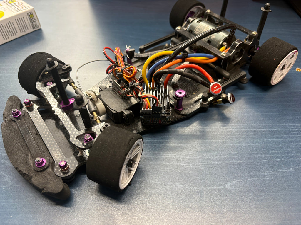 Schumacher Supastox GT12 1/12 RC Car - fully refurbished 13.5T Brushless system, Radio, micro servo, Airbrushed Body - just add an 1S Lipo, and charger to complete)