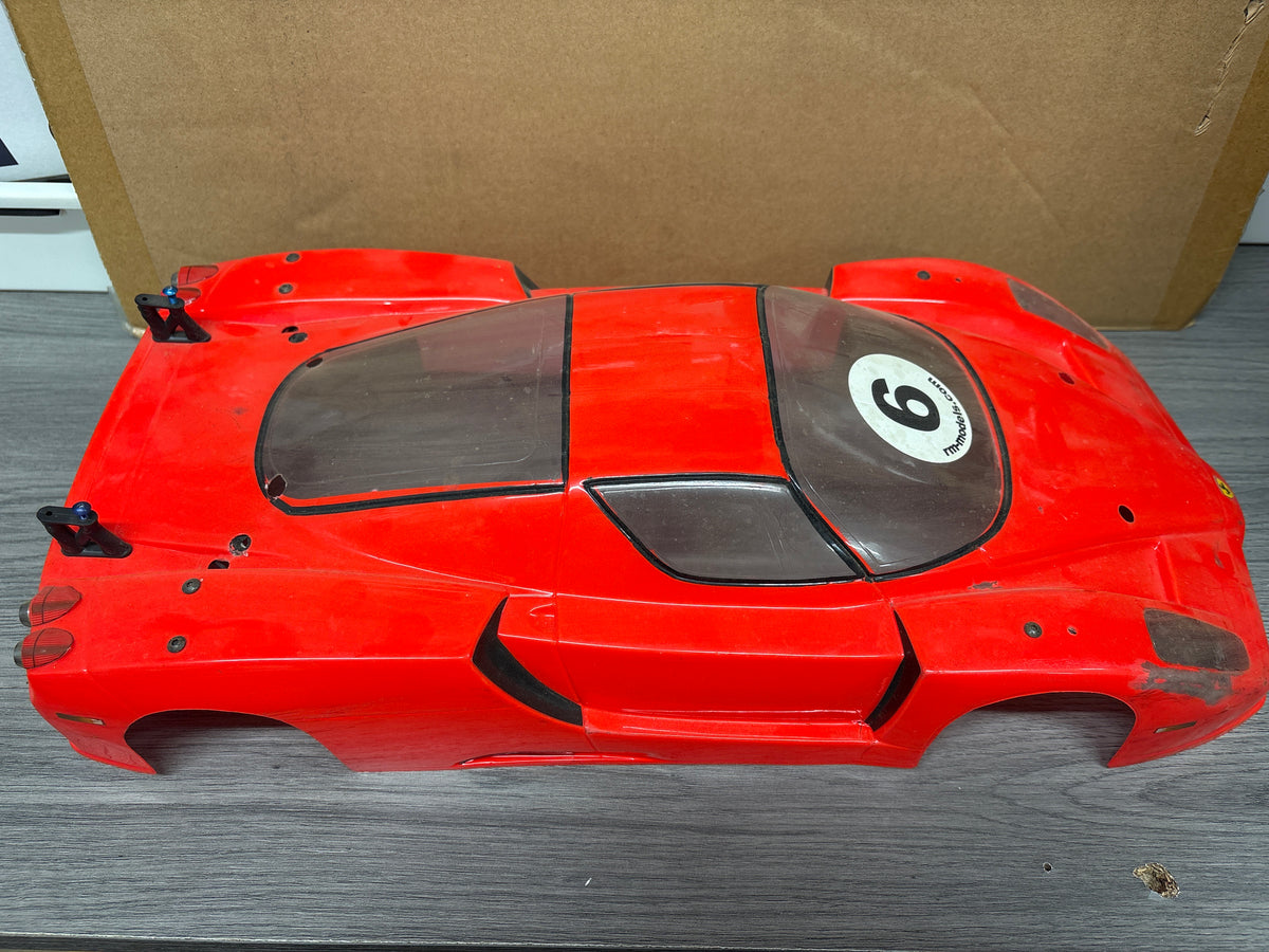 Used - Rare Tamiya - Ferrari Enzo 1/10 RC Body 190mm wide
