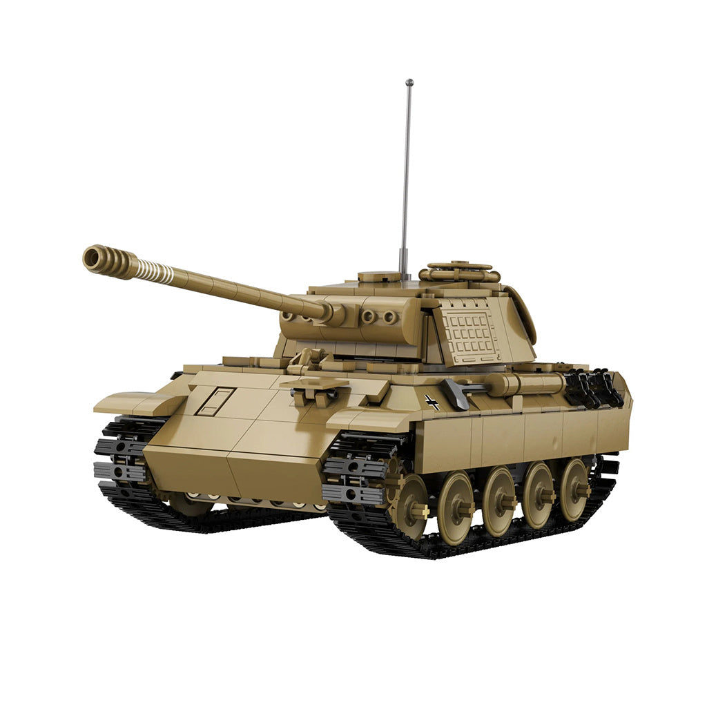 CADA BLOCK SET - (Supplier Order) RC Functioning 1:35 Panther Tank Model - 907pcs - C61073W