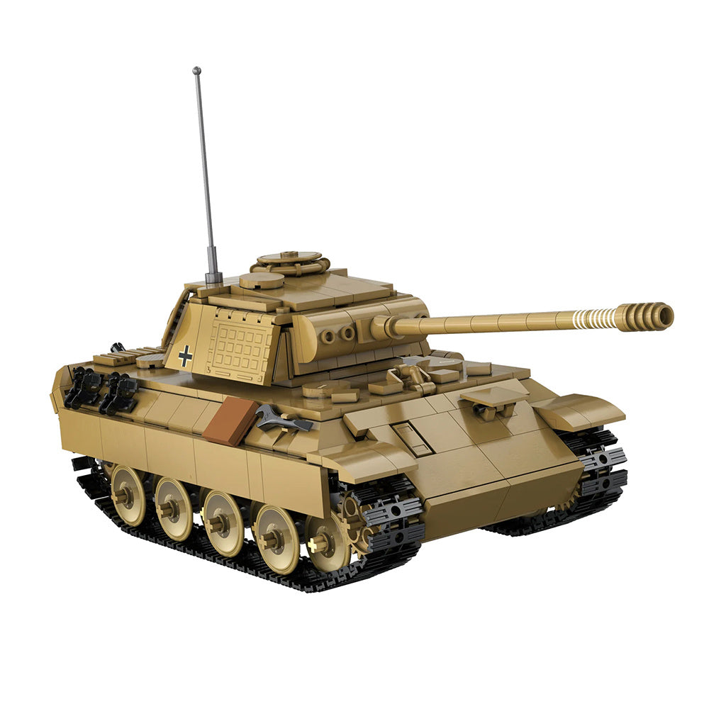 CADA BLOCK SET - (Supplier Order) RC Functioning 1:35 Panther Tank Model - 907pcs - C61073W