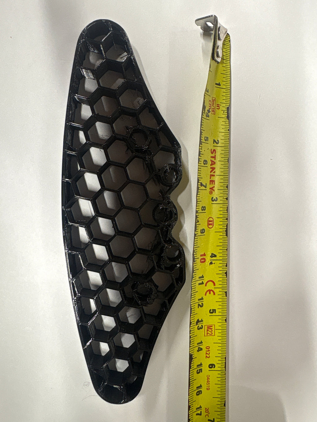 3D printed flexi bumper - Carten / Louise T410 - 1cm Thick x 16cm Wide x 5cm deep (Medium wide) low profile Touring Car Light Weight