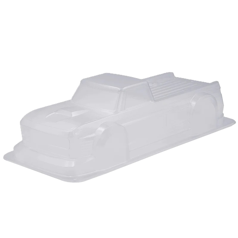 LC Racing - 1/10 190mm Wide RC Touring Car Body Shell - Clear Lexan - Racing Pickup Truck - Body Shell (258mm Wheelbase / 190mm Wide) - Fits TT01 / TT02