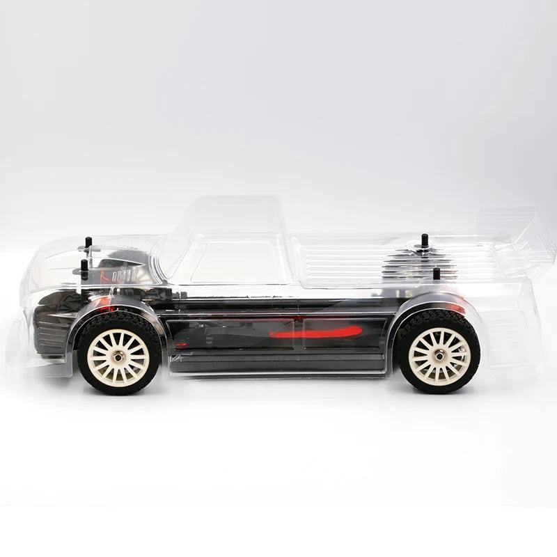 LC Racing - 1/10 190mm Wide RC Touring Car Body Shell - Clear Lexan - Racing Pickup Truck - Body Shell (258mm Wheelbase / 190mm Wide) - Fits TT01 / TT02