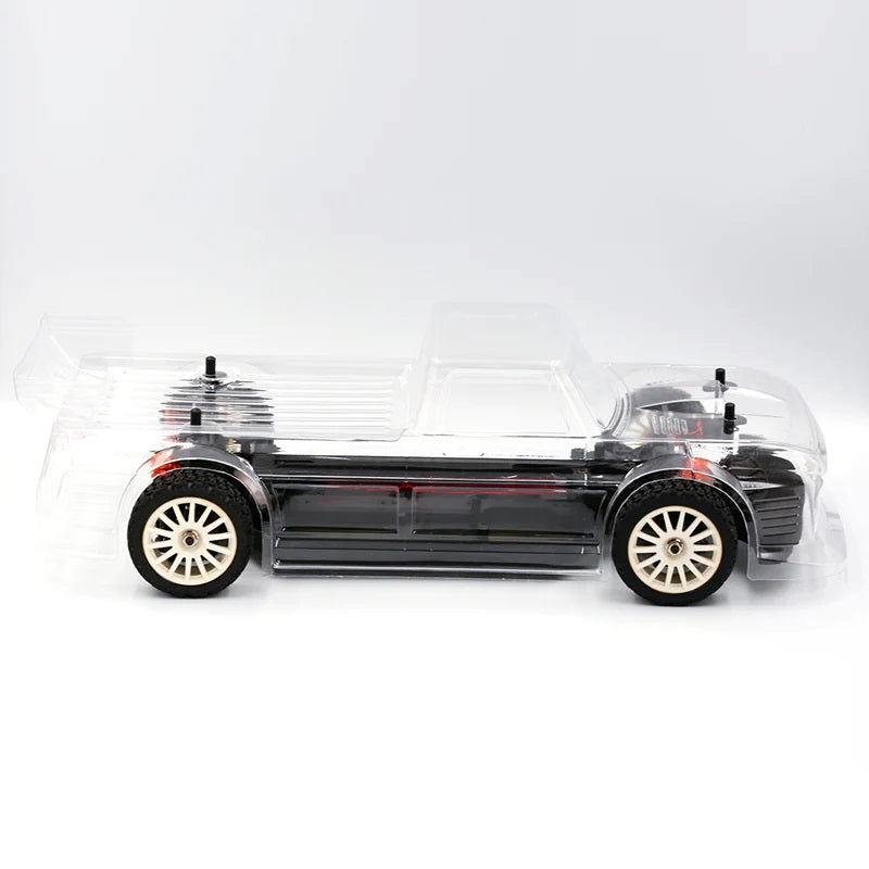LC Racing - 1/10 190mm Wide RC Touring Car Body Shell - Clear Lexan - Racing Pickup Truck - Body Shell (258mm Wheelbase / 190mm Wide) - Fits TT01 / TT02