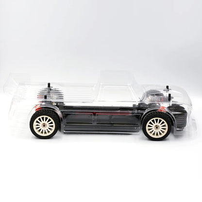 LC Racing - 1/10 190mm Wide RC Touring Car Body Shell - Clear Lexan - Racing Pickup Truck - Body Shell (258mm Wheelbase / 190mm Wide) - Fits TT01 / TT02