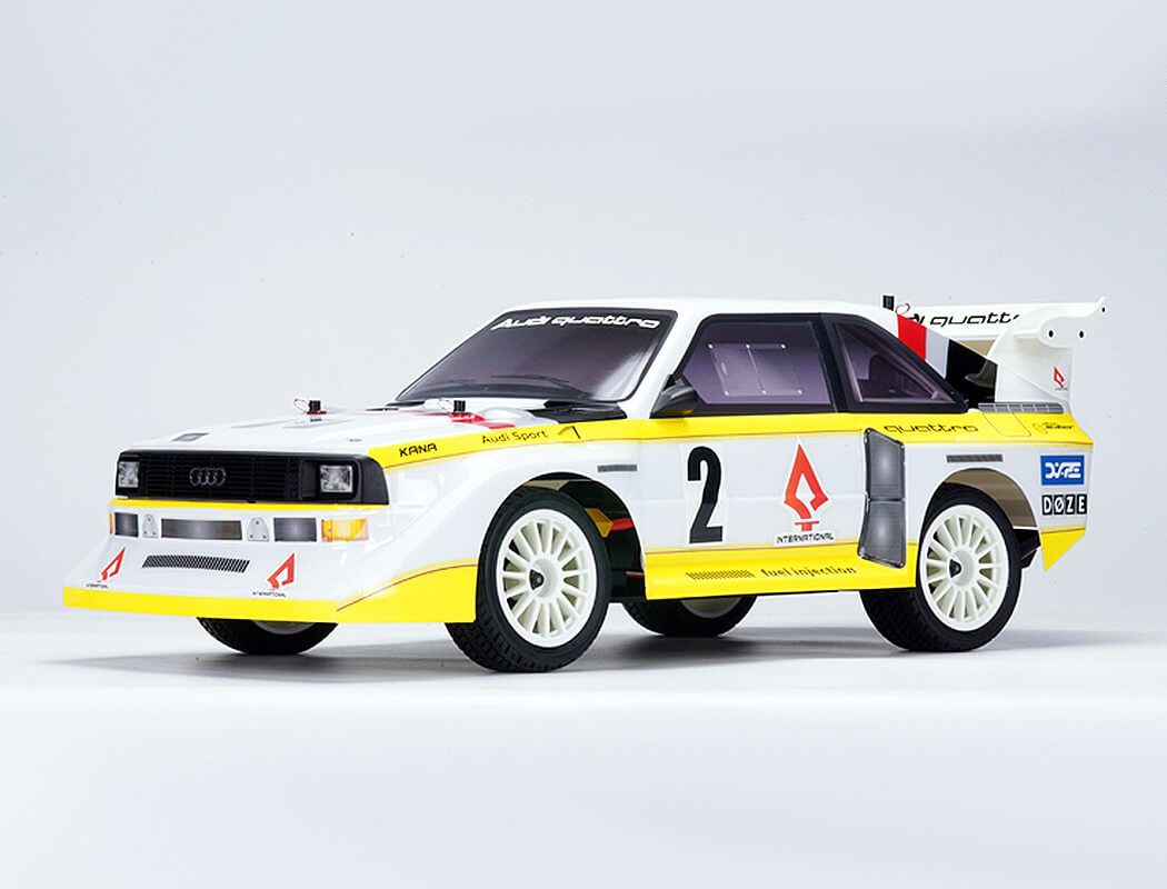 CARISMA - M48S 1985 AUDI SPORT QUATTRO S1 - 1/8th 4wd BRUSHLESS RC Rally Car - CA88368