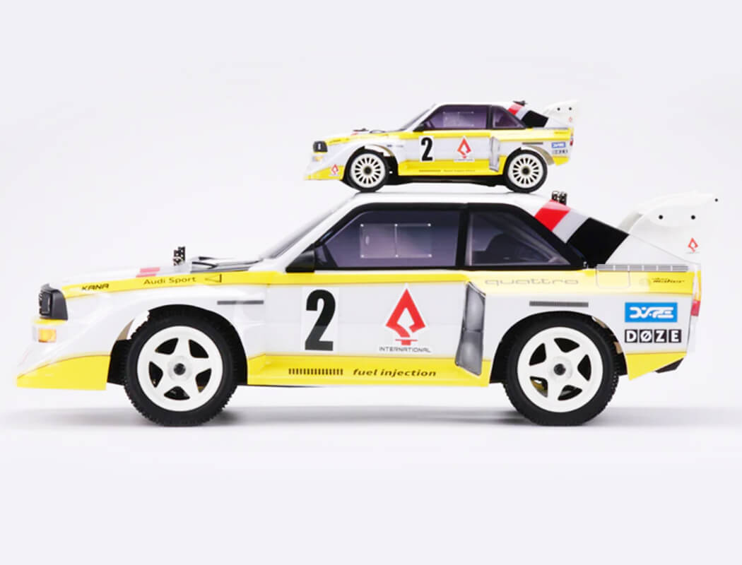 CARISMA - GT24 2.0 AUDI SPORT QUATTRO S1 1985 - 1/24 (MICRO SCALE BRUSHLESS MOTOR) Ready To Race - CA88468