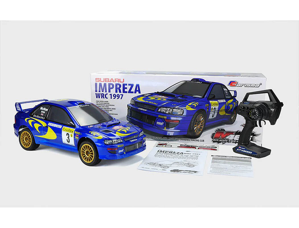 CARISMA - M48S SUBARU IMPREZA WRC 1997 - 1/8th 4wd BRUSHLESS RC Rally Car - CA90668