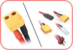 Absima - Charging RC Battery Cable XT60 - XT90/XT60/T-plug/Tamiya/FUT/JR - 3040057