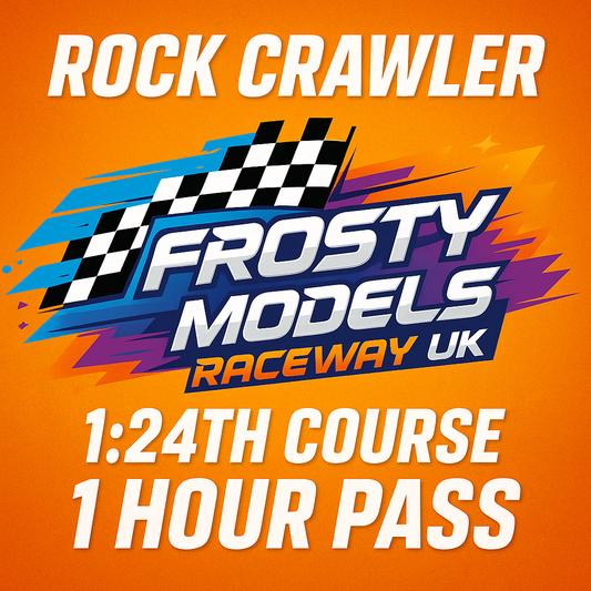 FM Raceway - Rock Crawler 1:24th Pass (1 Person Driving / Store Hours) - (Use of own vehicle for 1 hour)