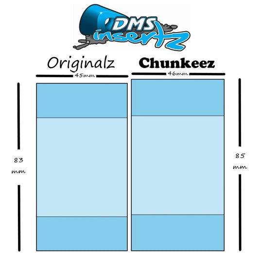 DMS Insertz – Chunkeez Blue Rear (1/10 Buggy) foam tire Inserts (4WD/ 2WD) – Medium (1 pr) - DMS3017