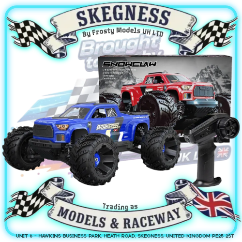 UDI RC - SNOWCLAW MONSTER TRUCK 1/16 BRUSHLESS RTR PRO - BLUE - UDI-UD1610PB (7.4V Li-ion 1600mAh & Charger Included)