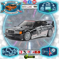 (Pre-Order Next Batch) Tamiya TT02 - Mercedes-Benz 190 E 2.5-16 EVO II 1991 with Painted Body Item No. 47525