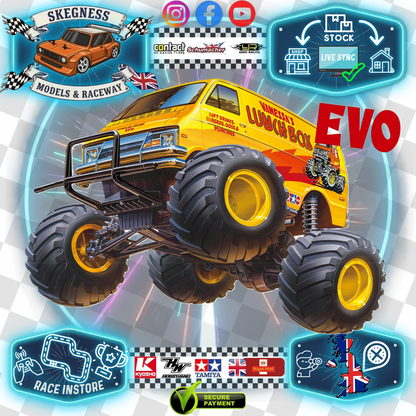 (Pre-Order End of June 2026) Tamiya 58755 CW-01E - Lunch Box EVO (Inc Bearings, CVA Dampers, 3-link Sus, Front Double Wishbones) 8755