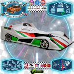 Montech - MT21 - 1/12 LMP Body - Lightweight - MT021002L (BRCA / ROAR / EFRA APPROVED)