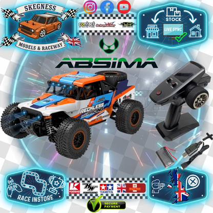 ABSIMA - 1:20 Rock Racer orange 4WD RTR (w/battery and charger) 10031