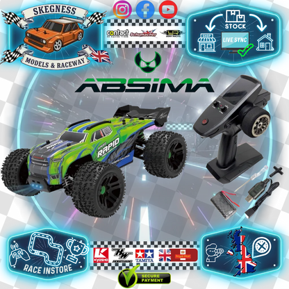ABSIMA - 1:20 Race Truggy green 4WD RTR (w/Battery & Charger) - 10034