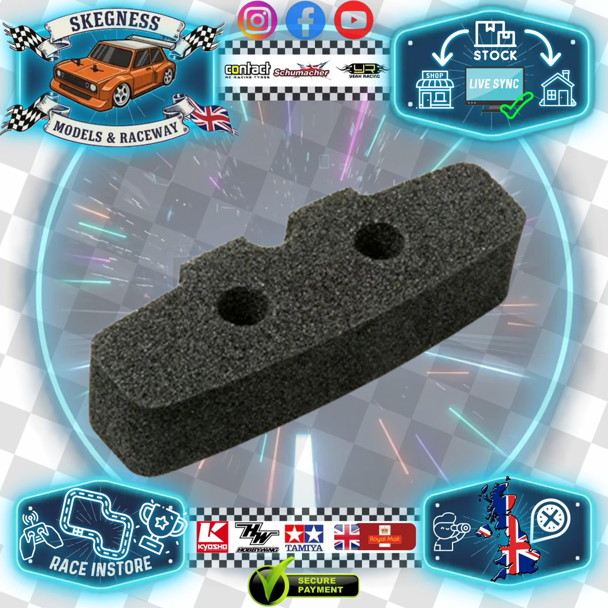 TAMIYA - RC M05 / M06 F PARTS - Urethane Bumper - Item No. 51437
