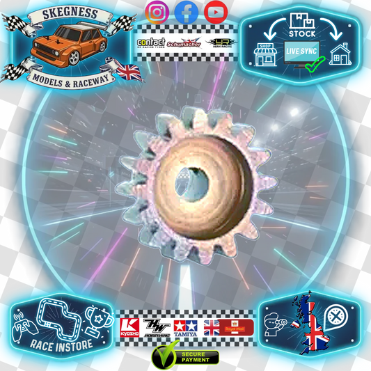 KAMTEC / MARDAVE - Mini Racer / Banger / Hot Hatch - 1/12 32DP HARD ALLOY PINIONS - 9T ~ 18T - MULTI LISTING (Schumacher)