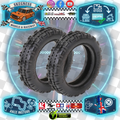 SCHUMACHER - Cut Stagger - 1/10 2.2IN BUGGY TYRE/TIRES - 2WD FRONT SLIM - YELLOW - U6759 (Less aggressive than mini spikes)