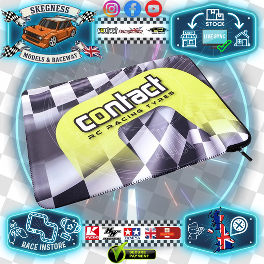 CONTACT RC - 1/10 NEOPRENE ZIP BAG SETUP BOARD/LAPTOP CASE - 40X30CM SOFT - J004