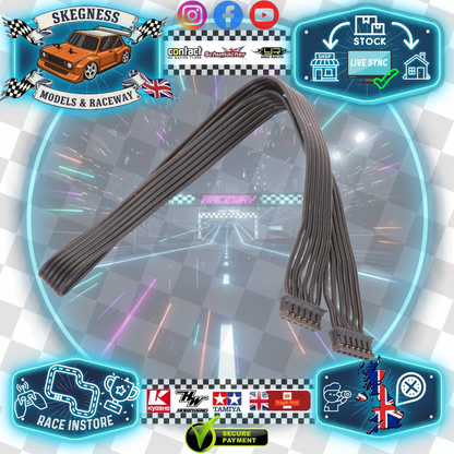 CORE RC - BRUSHLESS MOTOR SENSOR WIRE - 270mm Flat Bonded Flex Sensor Wire - R256