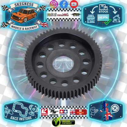 Schumacher - (Mini Racer Conversion) Supastox 66T 48DP Spur Gear - SS/GT - U4123 (Use with Part number U3948)