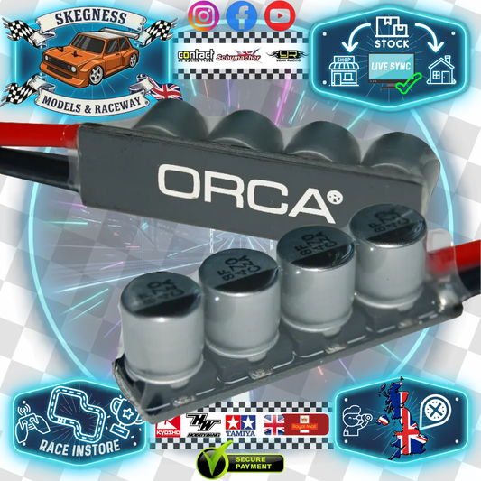 ORCA - power capacitors - ESC capacitor board strip (1pc with 4caps) OR-OC47016V