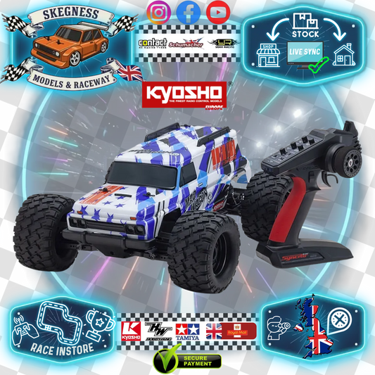 Kyosho - KB10W Mad Wagon VE 3S Brushless 4WD 1:10 Readyset - Type2 - K.34701T2B (Requires 2-3S Lipo Battery & Charger to complete)