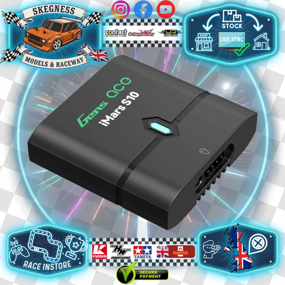 Gens Ace - 2S & 3S Balance Charger iMars S10 G-Tech (10W/2-3S) Power Source USB-C (Ideal Beginner Lipo Charger)