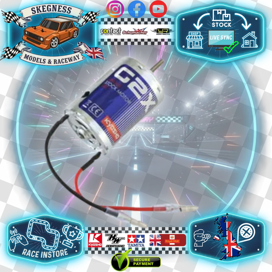 Kyosho - G-Series 540 Class 20Turn Stock G2X Motor Brushed - Perfect for Beginner RTR 1/10 Models