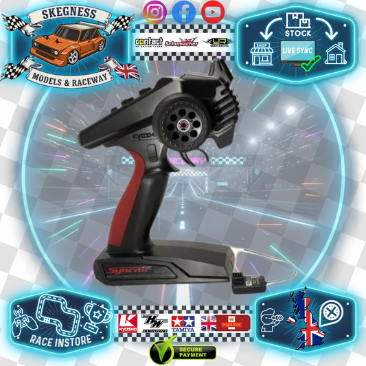 Kyosho - Syncro KT231P+ 2.4GHz 3ch RC Car Radio System & 1x Receiver (w/ KR331 Rx) - K.82144B-1