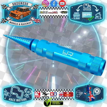 (CLEARANCE) YEAH RACING - Aluminum Bearing and Motor Bearing Inner Size Measurer and Tester for 2-15mm - YT-0074BU