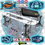 Yeah Racing - Universal Set Up System Ver.3 For 1/10 On Road Touring Cars - Black - YT-0140BK (With Free Tool Bag Case)