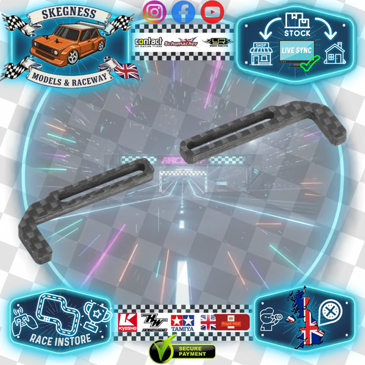 Carten - M210 MTC - (Hop-up) Carbon Fibre Battery Holder Brackets 2x - NBA274 (Needs NBA245 Spacers to complete)