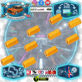 Carten / Louise - M210 / LMX MTC - (Hop-up) Alloy (Orange) Standoff 5.5x10mm Bars - for body & battery mounts - NBA318